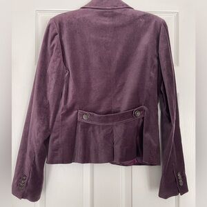 Women’s velvet blazer